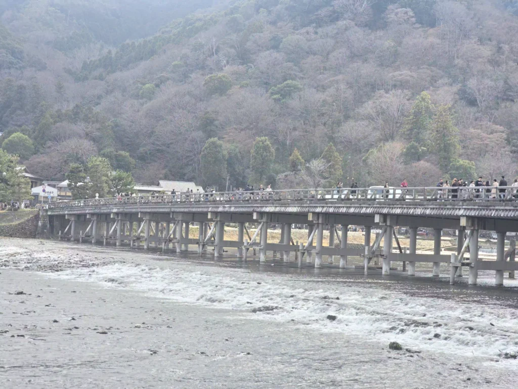가쓰라강과 도게츠교 Katsura River Togetsukyo Bridge