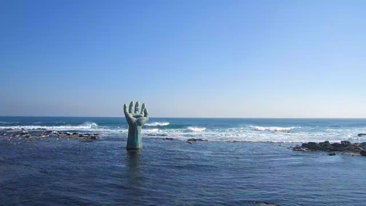 호미곶 상생의 손 Hand of Coexistence at Homigot