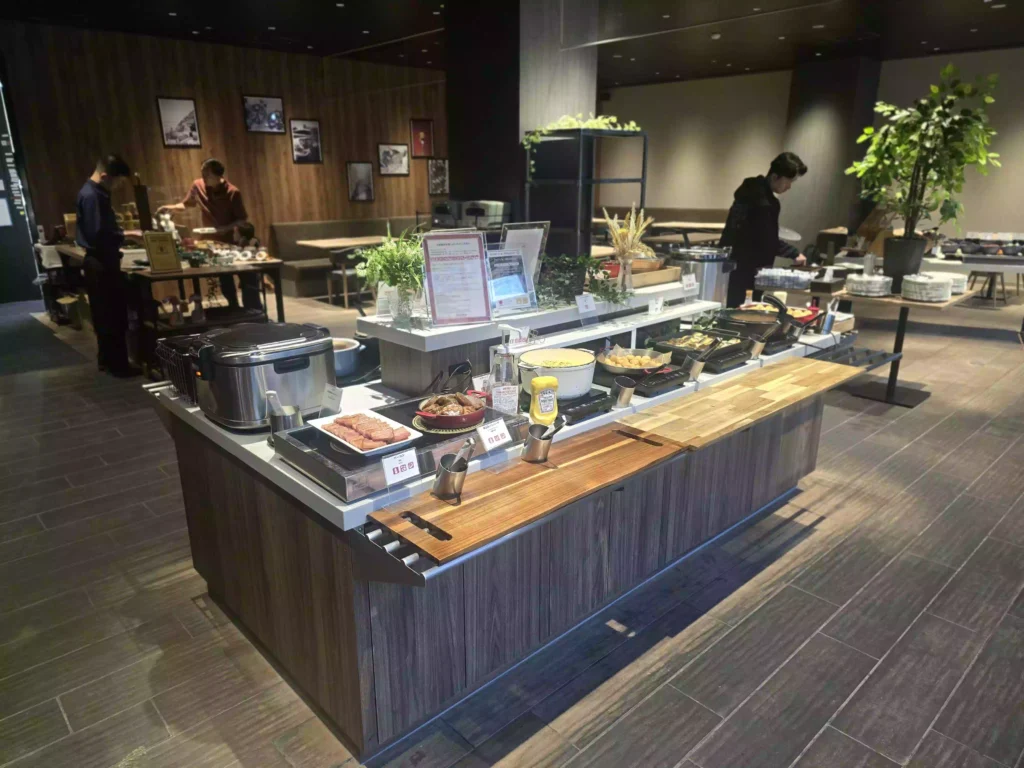 오사카 호텔 게이한 난바 그란데 조식 식당(1층) Osaka Hotel Keihan Namba Grande Breakfast Restaurant (1st floor)