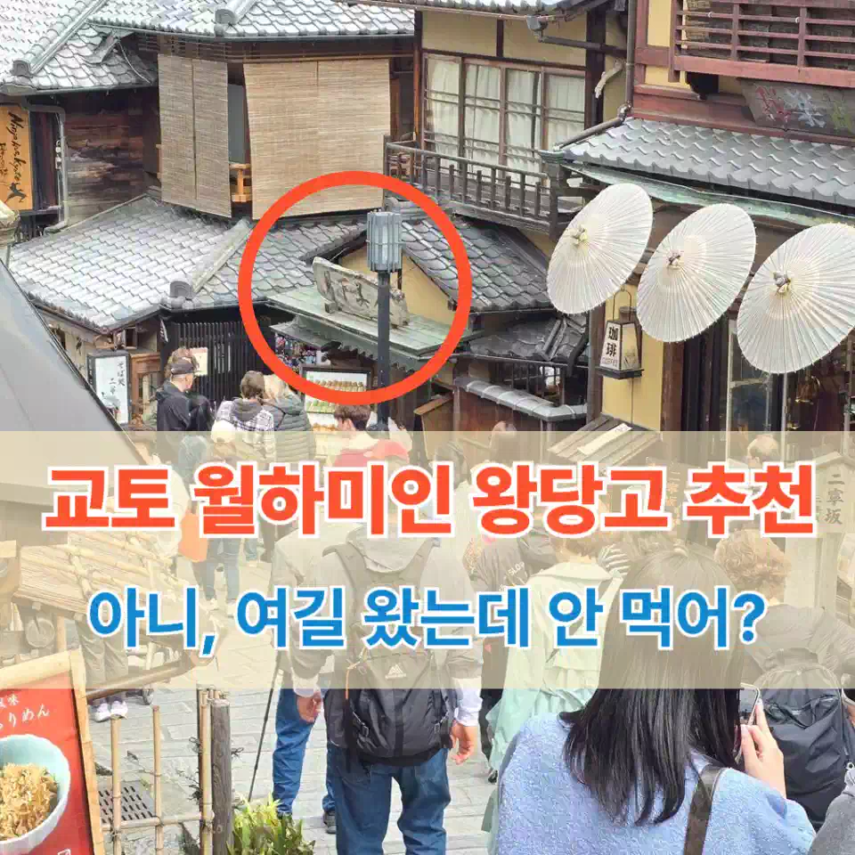 교토 월하미인 왕당고 추천 Kyoto Gekkabijin Mitarashi Dango Recommendation